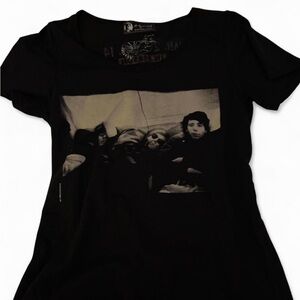 Hysteric Glamour Andy Warhol Black Graphic Tee